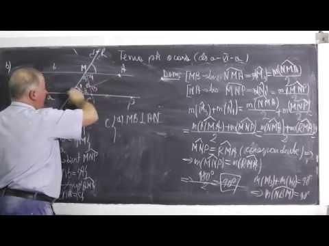 1/2 Lectia 390 - Paralele taiate de o secanta - Probleme - Tema la matematica - Geometrie - Clasa 6
