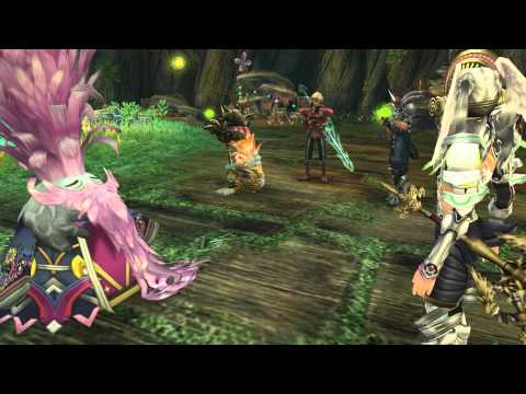 (Wii) Xenoblade Chronicles HD Cutscene 057c - Chief Dunga and the Bird Lady - ENGLISH