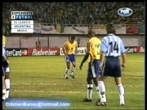 Brasil 2 Argentina 1 Copa America 1999 Los goles