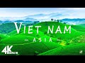 FLYING OVER VIETNAM (4K UHD) - Relaxing Music Along With Beautiful Nature Videos - 4K Video UltraHD