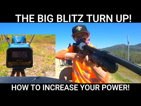 HOW TO INCREASE THE POWER FPE AND FPS OF THE HATSAN BLITZ! TURNING UP 3 BLITZ RIFLES IN ONE EPISODE!