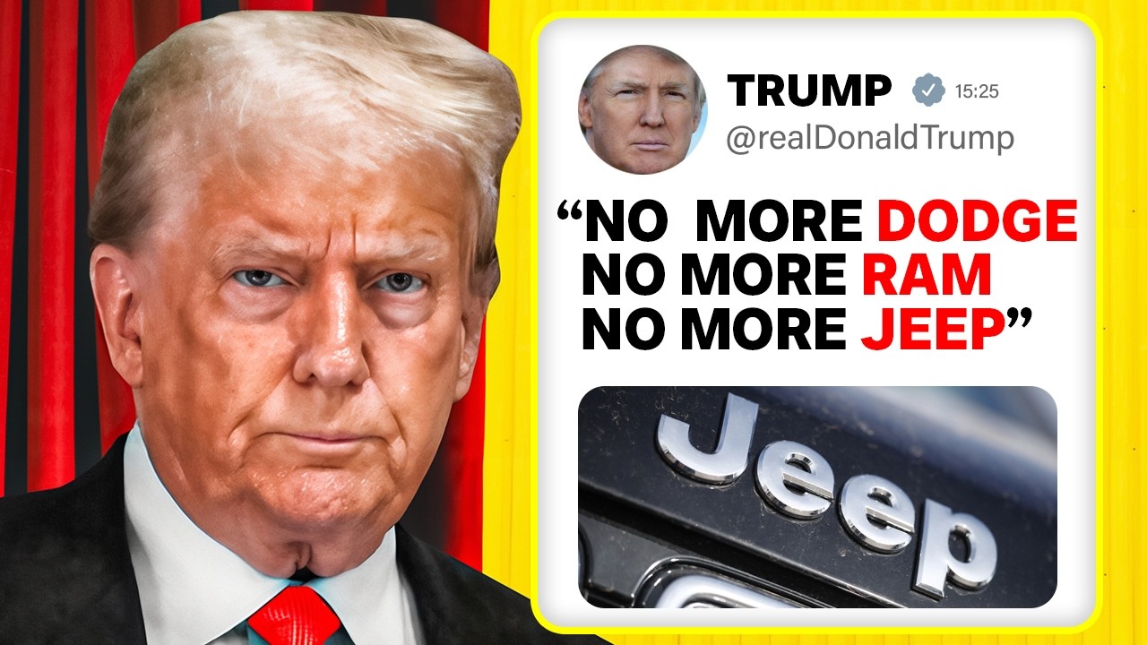 Donald Trump Will Shut Down Jeep, Dodge & Ram! UAW Strikes Back