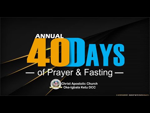 C.A.C OKE IGBALA KETU DCC l 40 DAYS FASTING & PRAYER | DAY 19 | JANUARY 23, 2026.