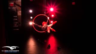 Rebekah Burke. 2015 Women's Lyra U.S. Aerial Champion.