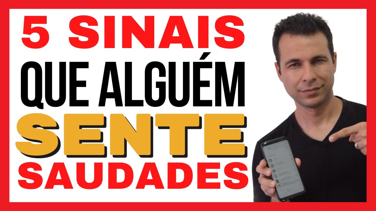 5 Sinais Que Alguém Sente Saudades e Sente Sua Falta