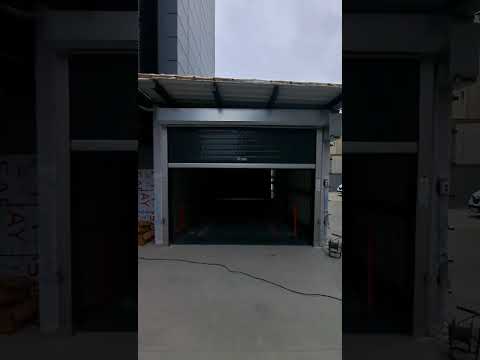 Safety roll-up high-speed PVC  garage door 