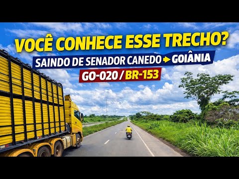 EP48/26 SAINDO DE SENADOR CANEDO # DE CARA COM GOIÂNIA # GO020/BR153