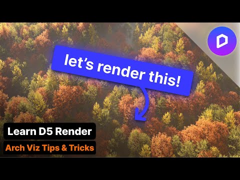 How to Render Realistic Landscapes, Terrain, and Forests in D5 Render (Step-by-Step Guide)