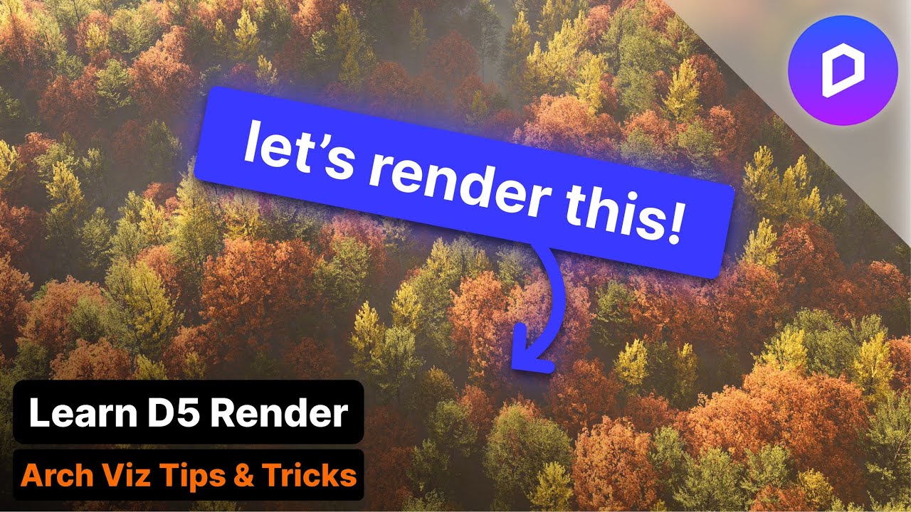 How to Render Realistic Landscapes, Terrain, and Forests in D5 Render (Step-by-Step Guide)