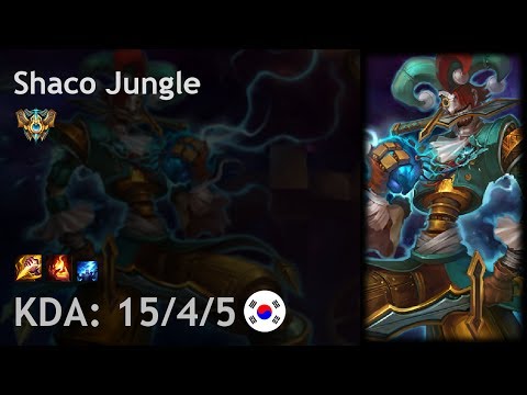 Shaco Jungle vs Rammus - KR Challenger Patch 7.13