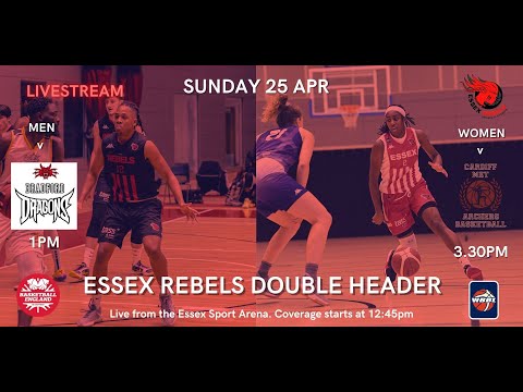 Essex Rebels Double Header - Men v Bradford Dragons, Women v Cardiff Met Archers (25.04.21)