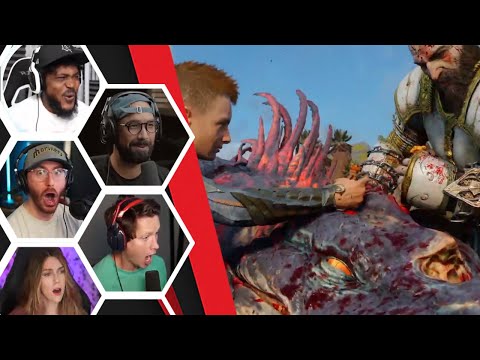Lets Player's Reaction To Kratos & Atreus Finishing Off The Dreki Together - God Of War:Ragnarok