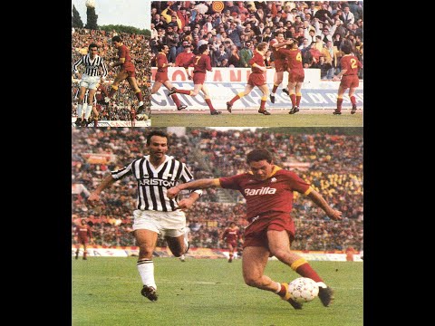 ROMA-Juventus 2-0 DESIDERI (2) 5ª giornata Ritorno 28-02-1988