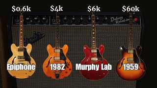 $600 vs $6k vs $60K: The Ultimate Gibson ES-335 Comparison (4 guitars)