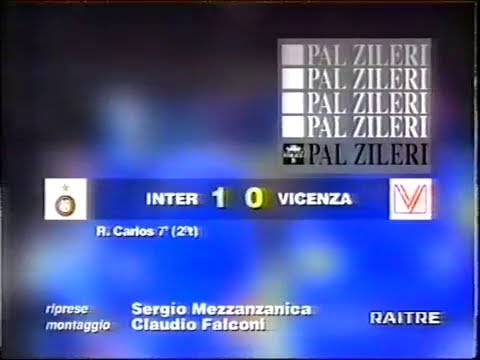 1995-96 (1a - 27-08-1995) INTER-Vicenza 1-0 [R.Carlos] Servizio D.S.Rai3