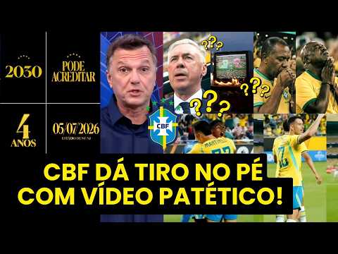 MAURO CEZAR: “A CBF FALAR ISSO??? É TIRO NO PÉ! O MAIOR ERRO que PODERIA COMETER!” | VÍDEO PATÉTICO