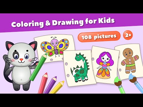 Epicolor: Art & Coloring Games Video