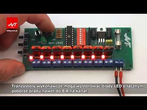 AVT1545 - Programowany sterownik świateł