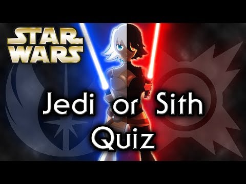 Find out YOUR side JEDI or SITH! - Star Wars Quiz Video