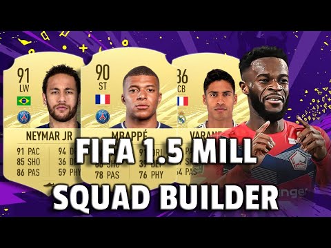 BEST META 1.5 MILLION COIN TEAM SQUAD BUILDER FIFA 21!! ( 5* WEAK FOOT PLAYERS!!) | 30-0!!