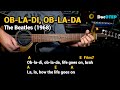 Ob-La-Di, Ob-La-Da - The Beatles (Guitar Chords Tutorial with Lyrics)