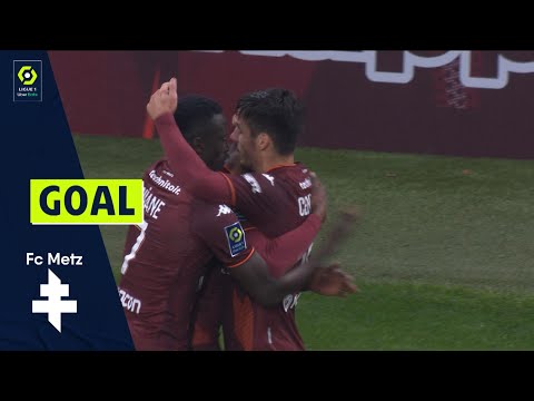 Goal Opa N'GUETTE (70' - FCM) FC METZ - FC GIRONDINS DE BORDEAUX (3-3) 21/22