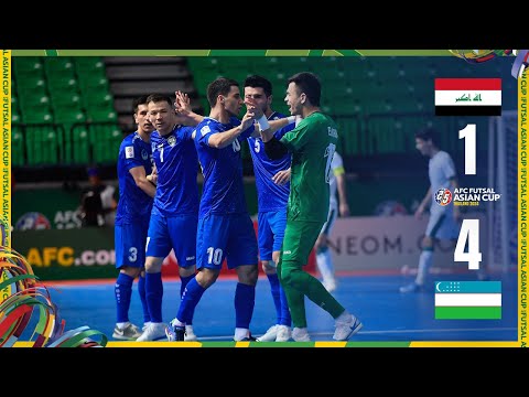 Full Match | AFC Futsal Asian Cup Thailand 2024™ | Group B | Iraq vs Uzbekistan