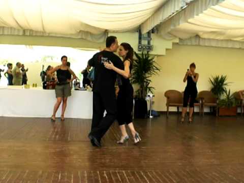 Tango lesson :Alterazione del giro Ricardo Barrios y Laura Melo Festival Senigallia ago-08