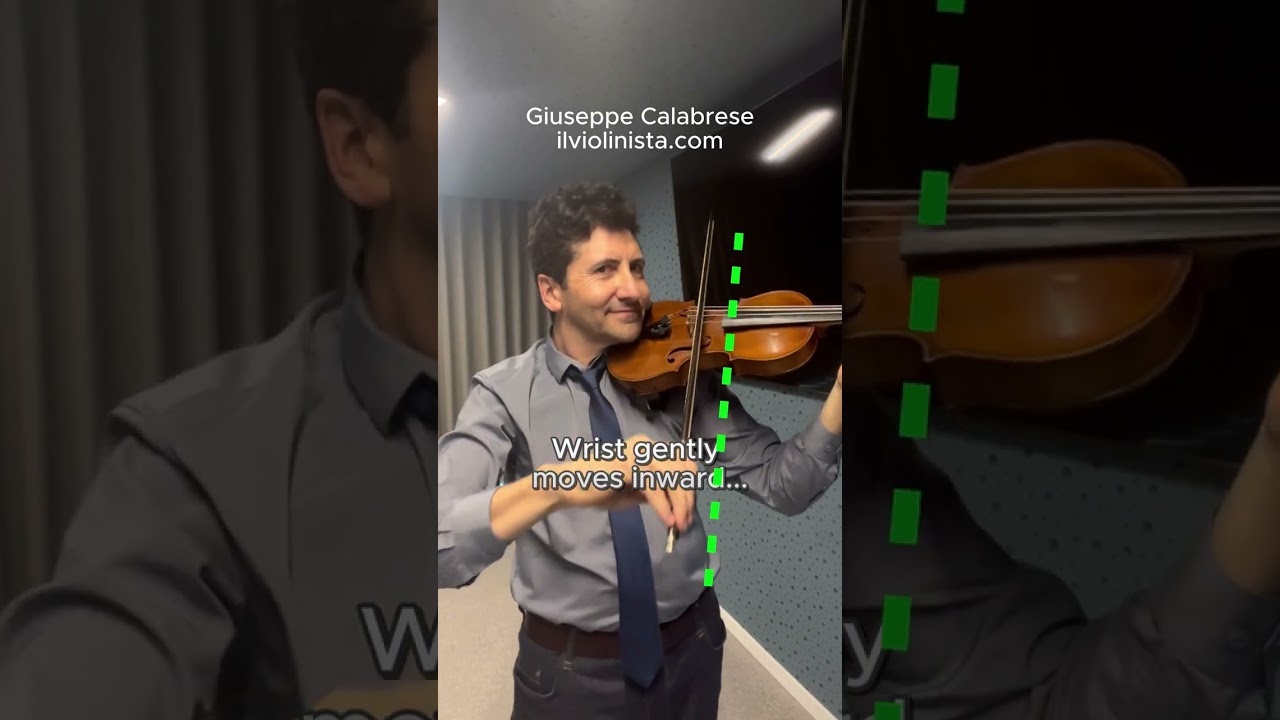 Bend Wrist for a Straight Bow!