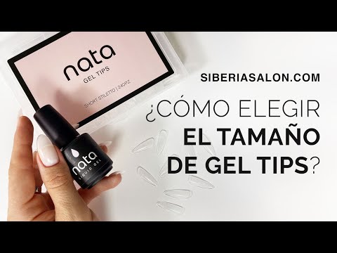 GEL TIPS NAILS (soft gel tips): 💅 ¿Cómo elegir correctamente el tamaño de gel tips?