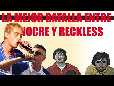 La mejor Batalla entre Nocre y Reckless - Freestylers Reaccionan