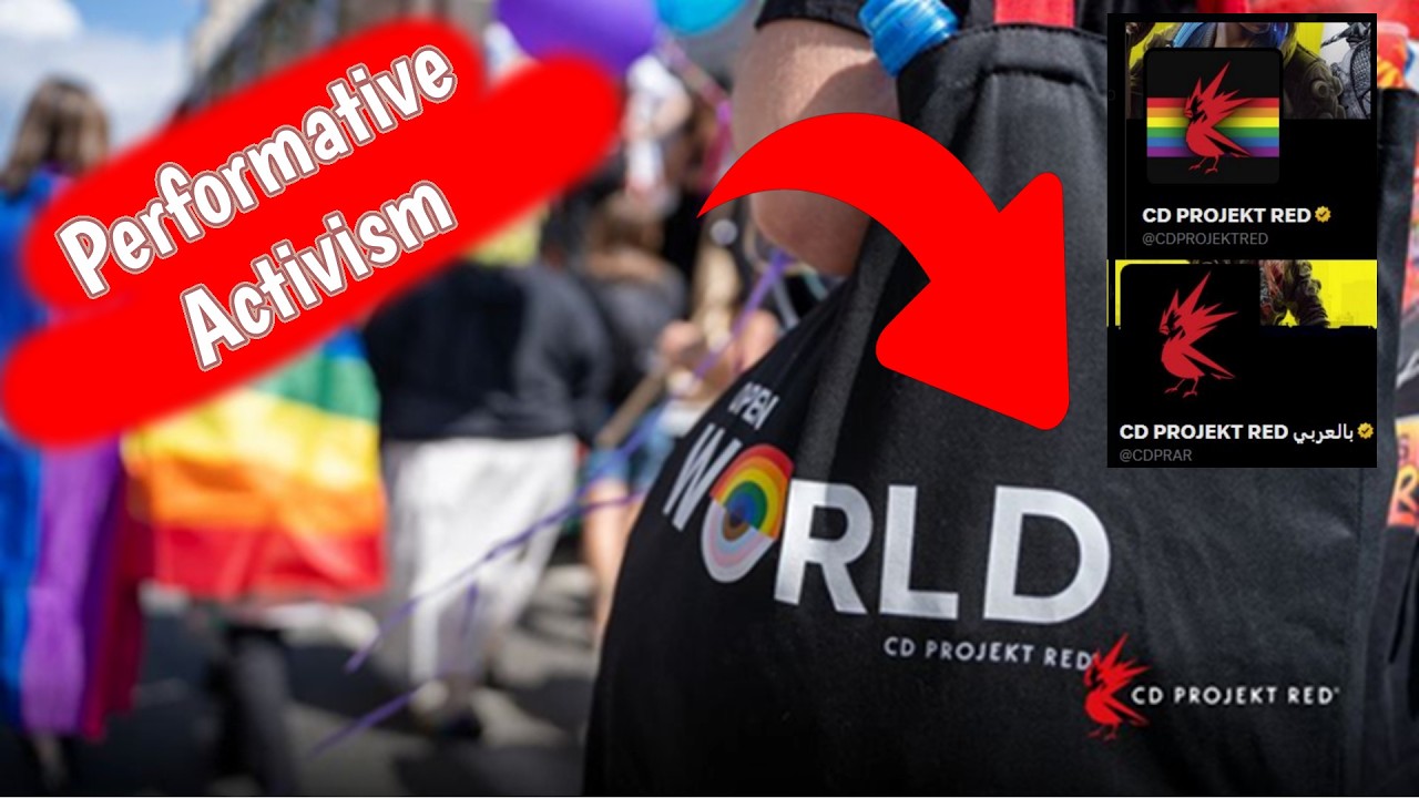 CD Projekt Red Called Out for PERFORMATIVE ACTIVISM!