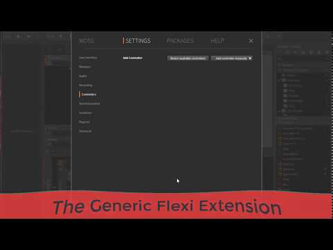 The Generic Flexi - Bitwig Extension to assign ANY MIDI controller