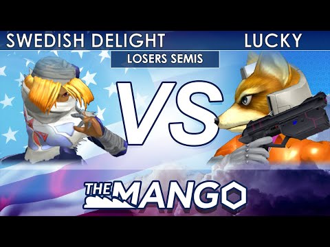 The Mang0 3 - OG | Swedish Delight (Sheik) VS DIGNITAS | Lucky (Fox) - SSBM - Losers Semis