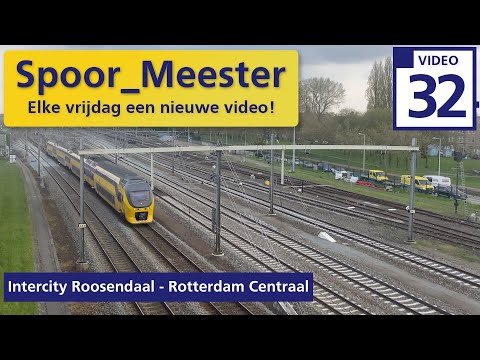 (4K) Cabview DUTCH TRAIN NS Virm | Rij mee met de INTERCITY van Roosendaal naar Rotterdam CS (32)