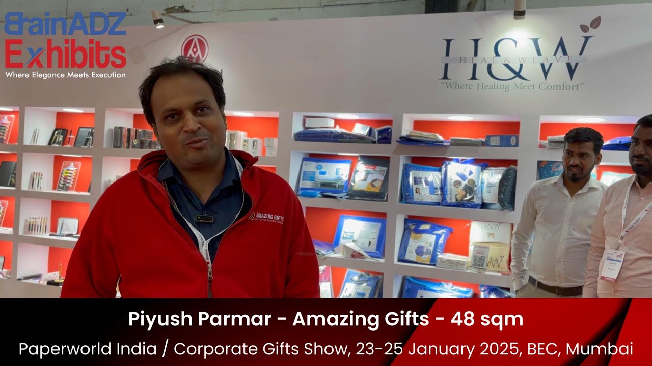 Amazing Gifts at Paperworld India 2025 – Designed & Built by BrainADZ Exhibits