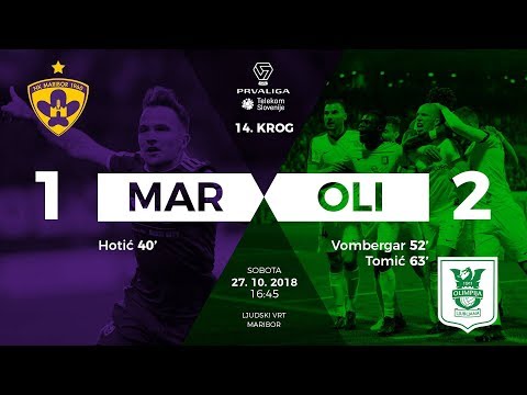 14.krog: Maribor - Olimpija 1:2 ; Prva liga Telekom Slovenije 2018/2019