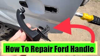 How to replace Ford Exterior Door handle