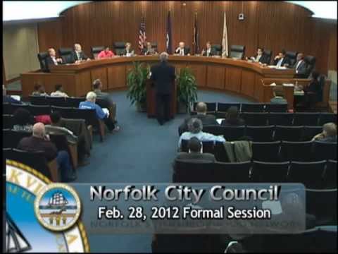 Formal 02/28/12 Session - Norfolk City Council