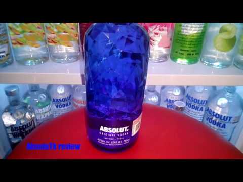 Absolut Vodka Facet 750ml de 2016.