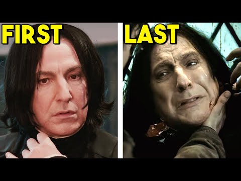 Harry Potter Characters First Scene Vs. When They Die #shorts #harrypotter