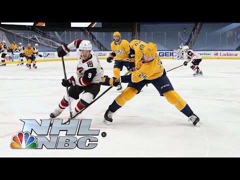 NHL Stanley Cup Qualifying Round: Coyotes vs. Predators | Game 2 EXTENDED HIGHLIGHTS | NBC Sports