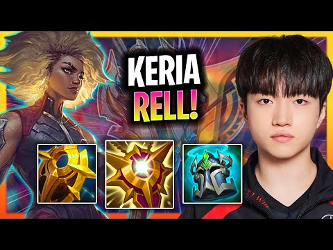 KERIA IS UNSTOPPABLE WITH RELL! | T1 Keria Plays Rell Support vs Thresh!  Season 2025