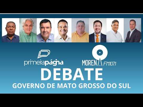 Púlpito vazio e troca de propostas: candidatos ao governo de MS avaliam 1º debate das Eleições 2026