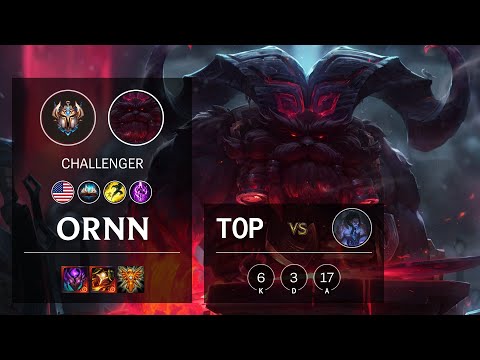 Ornn Top vs Sylas - NA Challenger Patch 10.16