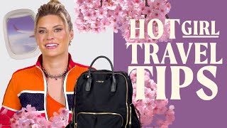 Hannah Stocking Travels With THREE Different Phones?! *OMG* | Hot Girl Travel Tips | Cosmopolitan by Cosmopolitan