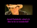 The Jared Padalecki Song (lyrics in video) 