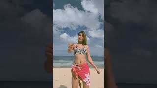 Modelo bikini top short#viral