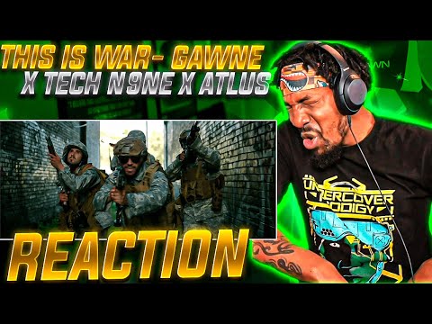 NoLifeShaq GETS A HEADACHE FROM TECH N9NE!  | GAWNE x Tech N9ne x Atlus "THIS IS WAR" (REACTION!!!)
