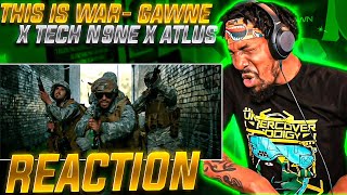 NoLifeShaq GETS A HEADACHE FROM TECH N9NE!  | GAWNE x Tech N9ne x Atlus &quot;THIS IS WAR&quot; (REACTION!!!)